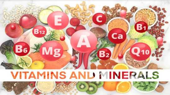 Types of Vitamins and Minerals